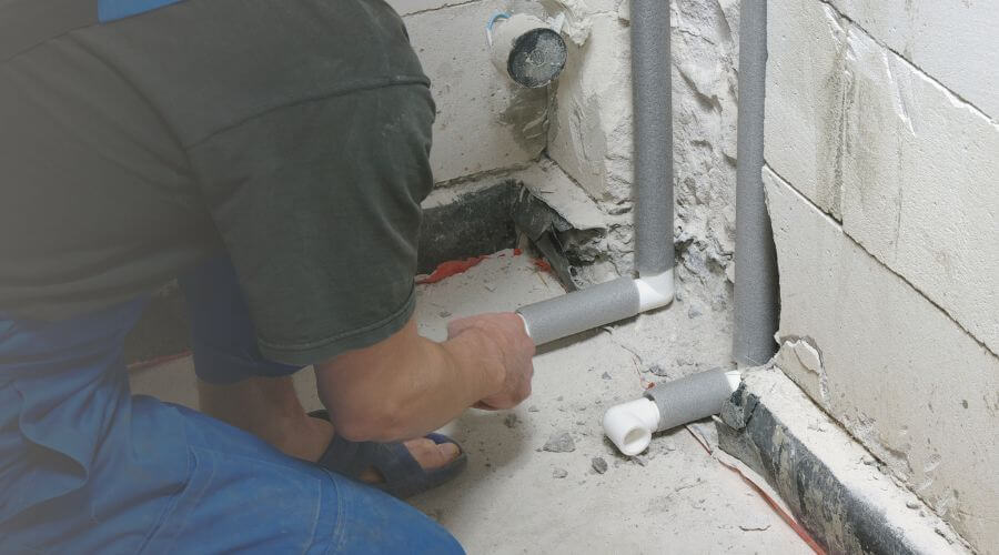 Local tankless water heater installation in Masonville, IA